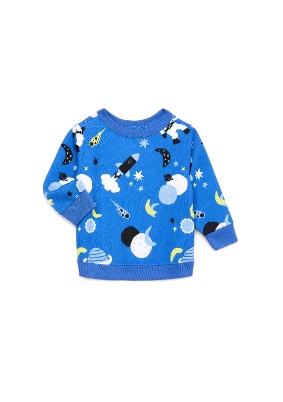 Garanimals Baby Boy Print Fleece Sweatshirt, Sizes 6-9 Months